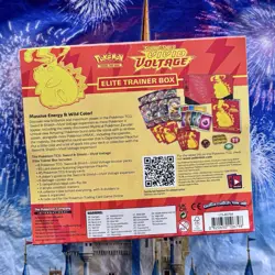 Pokemon TCG Sword & Shield Vivid Voltage ETB Elite Trainer Box SEALED - Image 2