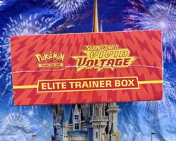 Pokemon TCG Sword & Shield Vivid Voltage ETB Elite Trainer Box SEALED - Image 4