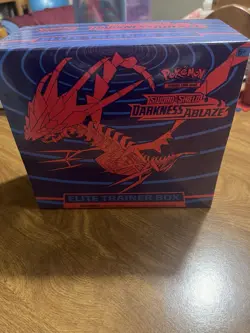 Pokemon TCG: Sword and Shield Darkness Ablaze Elite Trainer Box ETB New Sealed - Image 1