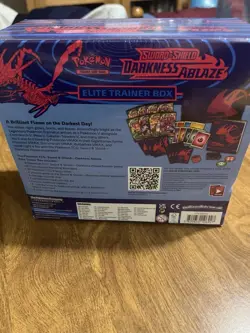 Pokemon TCG: Sword and Shield Darkness Ablaze Elite Trainer Box ETB New Sealed - Image 3