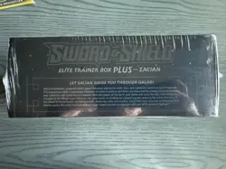 Pokemon Sword & Shield Zacian ETB Elite Trainer Box Plus Factory Sealed - Image 2