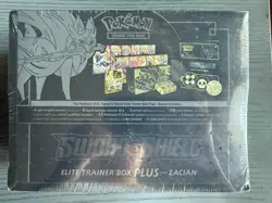 Pokemon Sword & Shield Zacian ETB Elite Trainer Box Plus Factory Sealed - Image 4