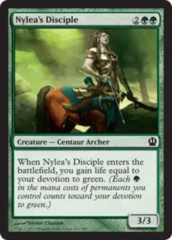 Nylea's Disciple - Theros #167/249 MTG Magic The Gathering - Image 1