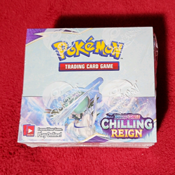 Pokemon TCG Sword & Shield Chilling Reign English Sealed Booster Box - Image 1