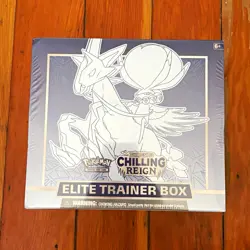 Pokemon TCG Chilling Reign Elite Trainer Box ETB English 2021 Calyrex 65 - Image 1