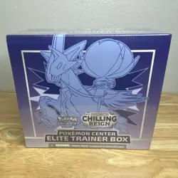 Pokemon Center Elite Trainer Box ETB Factory Sealed Chilling Reign English - Image 1