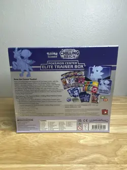Pokemon Center Elite Trainer Box ETB Factory Sealed Chilling Reign English - Image 2