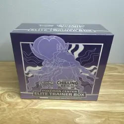 Pokemon TCG Pokemon Center Elite Trainer Box ETB Sealed Chilling Reign English - Image 1