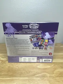 Pokemon TCG Pokemon Center Elite Trainer Box ETB Sealed Chilling Reign English - Image 2