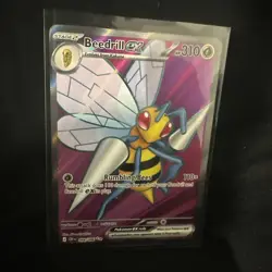Beedrill ex 098/086 NM Full Art Rare Chaos Rising Pokemon TCG English - Image 1