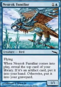Neurok Familiar - Mirrodin #43/306 MTG Magic The Gathering - Image 1