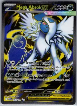 Mega Absol ex 161/132 ME01: Mega Evolution - Pokemon Card - NM - Image 1