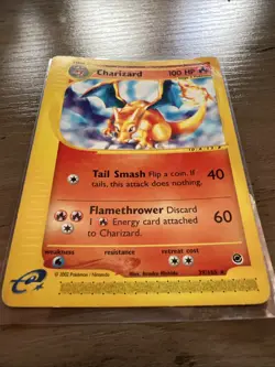 Pokemon TCG Charizard Expedition Base Set Regular Rare Card 39/165 Non-Holo - Image 2