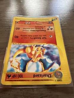 Pokemon TCG Charizard Expedition Base Set Regular Rare Card 39/165 Non-Holo - Image 3