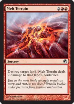 Melt Terrain - Scars of Mirrodin #97/249 MTG Magic The Gathering - Image 1