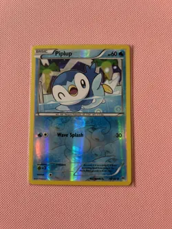 Pokemon Card Piplup 36/162 BREAKthrough XY Reverse Holo Rare NM - Image 1