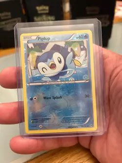 Pokemon Card Piplup 36/162 BREAKthrough XY Reverse Holo Rare NM - Image 1