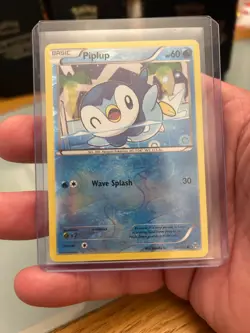 Pokemon Card Piplup 36/162 BREAKthrough XY Reverse Holo Rare NM - Image 2