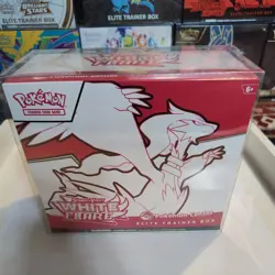 Pokemon Center Elite Trainer Box Scarlet & Violet White Flare Reshiram English - Image 1