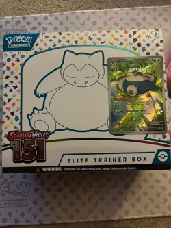 Pokemon Pokemon TCG Scarlet & Violet 151 Elite Trainer Box Snorlax English - Image 1