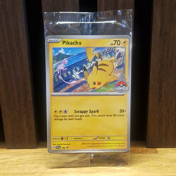 SEALED Pokemon TCG Pikachu 190 SVP Scarlet & Violet Promo Holo World Champs 2024 - Image 1