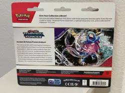 Pokemon TCG Scarlet and Violet Temporal Forces 3-Pack Blisters Jiggly Puff Promo - Image 5