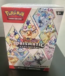 Pokemon TCG Scarlet & Violet Prismatic Evolutions Booster Bundle FACTORY SEALED - Image 2