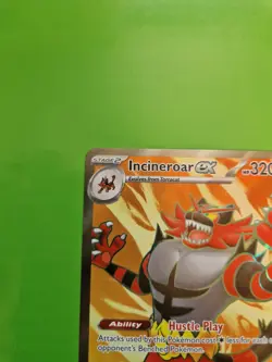 Pokemon TCG Incineroar EX Scarlet Violet-Temporal Forces 187/162 Holo Ultra Rare - Image 2
