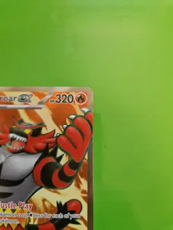 Pokemon TCG Incineroar EX Scarlet Violet-Temporal Forces 187/162 Holo Ultra Rare - Image 3