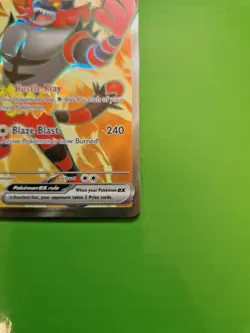 Pokemon TCG Incineroar EX Scarlet Violet-Temporal Forces 187/162 Holo Ultra Rare - Image 4