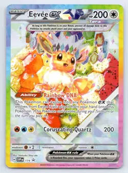 Pokemon Eevee ex Scarlet & Violet Promo SVP HOLO P 174 NM - Image 1