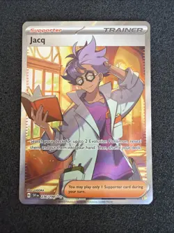Jacq 236/198 SVI: Scarlet & Violet- Full Art Trainer Ultra Rare- Pokemon TCG - Image 1