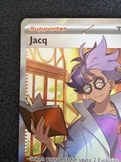 Jacq 236/198 SVI: Scarlet & Violet- Full Art Trainer Ultra Rare- Pokemon TCG - Image 3