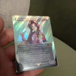 Aerith Gainsborough Borderless Surge Foil - Final Fantasy MTG - Image 2