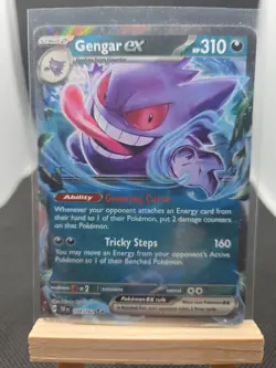 Gengar ex 104/162 Temporal Forces Scarlet Violet Pokemon Tcg - Image 1