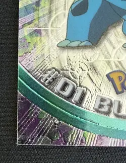 Topps Chrome 2000 #01 Bulbasaur Pokemon TV Animation Series NM/LP - Image 5