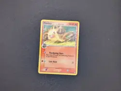 Pokemon TCG Mankey Delta Species Regular Common EX Holon Phantoms 70/110 - NM - Image 1