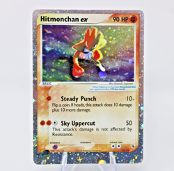 🔥 Hitmonchan ex Holo Rare w/ Swirl 98/109 EX Ruby & Sapphire LP Pokemon TCG 🔥 - Image 2