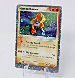 🔥 Hitmonchan ex Holo Rare w/ Swirl 98/109 EX Ruby & Sapphire LP Pokemon TCG 🔥 - Image 4