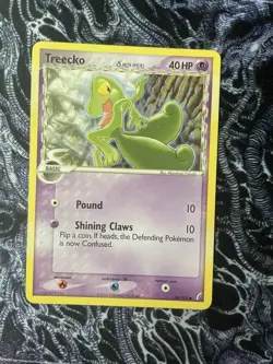 Pokemon TCG Treecko O EX Crystal Guardians 68/100 Regular Common LP - Image 1