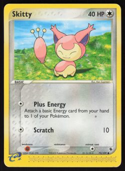 Pokemon TCG - Ruby & Sapphire - Skitty 70/109 - P - Image 1