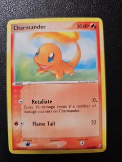 Pokemon TCG Charmander EX Crystal Guardians 48/100 Regular Common Card - Image 1