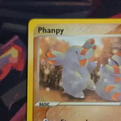Pokemon TCG Phanpy EX Sandstorm 62/109 Basic Unlimited Common Regular EN 2003 NM - Image 3