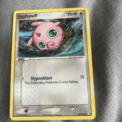 Pokemon TCG Jigglypuff EX Crystal Guardians 53/100 Regular Common LP - Image 1