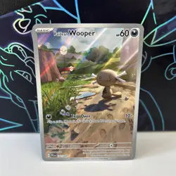 Paldean Wooper - 102/094 - Illustration Rare - Phantasmal Flames - EN - Pokemon - Image 1