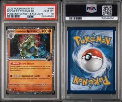 PSA 10 Team Rocket's Tyranitar (Pokemon Center Exclusive) 096/182 - Image 3