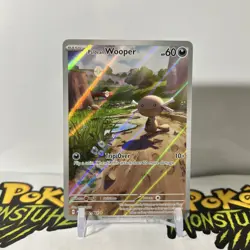 Paldean Wooper 102/094 - Phantasmal Flames Pokemon TCG Illustration Rare - NM/M - Image 1