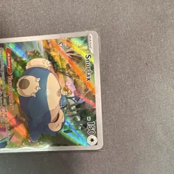 Pokemon TCG Snorlax 051 Scarlet Violet 151 Black Star Promo Card NM Condition - Image 3