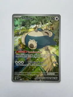 Pokemon TCG Snorlax SVP 051 Scarlet & Violet 151 ETB Black Star Promo - Image 1