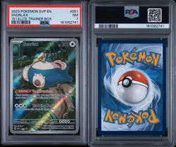 Pokemon TCG Snorlax 051 Scarlet & Violet Black Star 151 Promo - Image 3